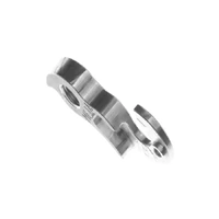 META CNC DERAILLEUR HANGER - Model 181, Material 6061 T651 Aviation Aluminum, CNC Machined, Silver, COLNAGO