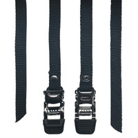 Toe Straps Nylon Black 450mm Pair Toe Straps Nylon Black 450mm Pair