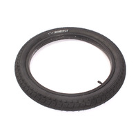 KHE BMX Bike Tyre ACME, 20" x 2.40", Black-Black Sidewall KHE BMX Bike Tyre ACME, 20" x 2.40", Black-Black Sidewall