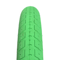 KHE BMX Bike Tyre ACME, 20" x 2.40", Green-Black Sidewall  KHE BMX Bike Tyre ACME, 20" x 2.40", Green-Black Sidewall 