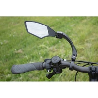 Bicycle Mirror Spy Space Anti Glare Adjustable Left Hand Handlebar Fit