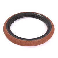 KHE BMX Bike Tyre ACME, 20" x 2.40", Brown-Black Sidewall  KHE BMX Bike Tyre ACME, 20" x 2.40", Brown-Black Sidewall 