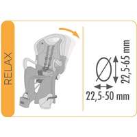 Mammacangura Rear Child Bicycle Carrier Model Mr Fox High Viz Relax Mammacangura Rear Child Bicycle Carrier Model Mr Fox High Viz Relax