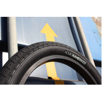 KHE BMX Bike Tyre ACME, 20" x 2.40", Black-Black Sidewall KHE BMX Bike Tyre ACME, 20" x 2.40", Black-Black Sidewall