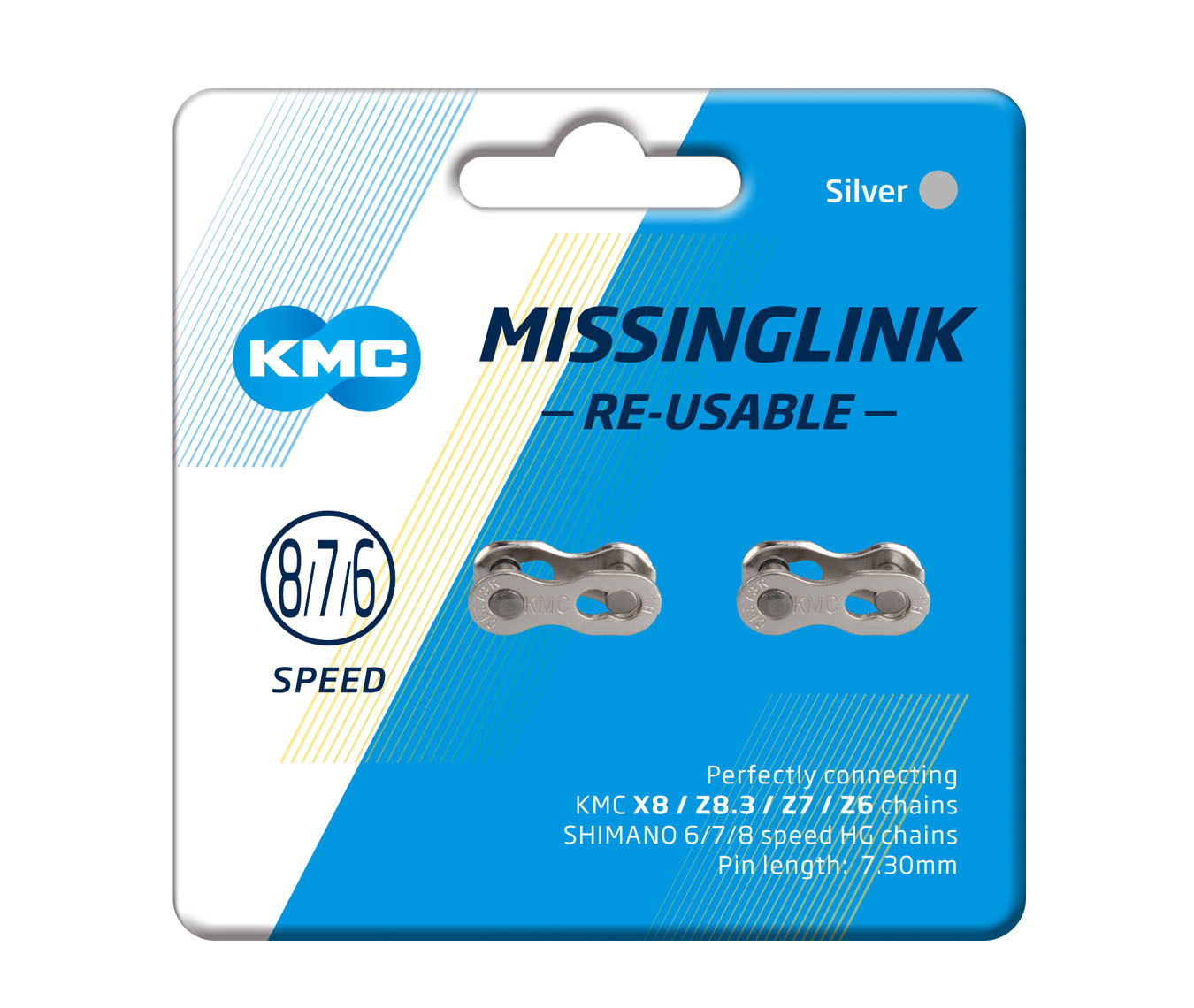 Chain Joining Link KMC 6/7/8-Speed (Pack Of 2) Chain Joining Link KMC 6/7/8-Speed (Pack Of 2)