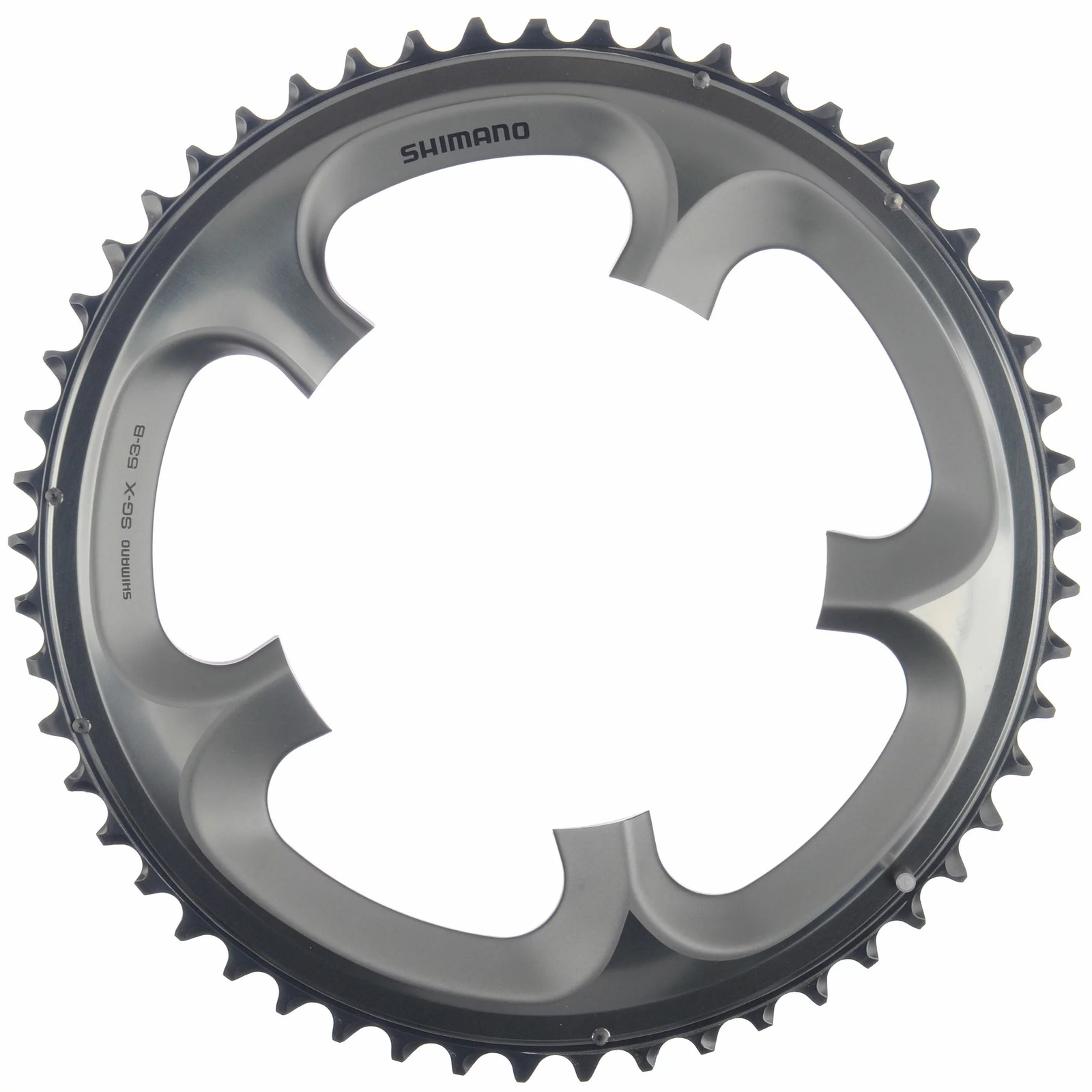 Chainring Shimano FC-6700 10-Speed 53T Ultegra Silver Chainring Shimano FC-6700 10-Speed 53T Ultegra Silver
