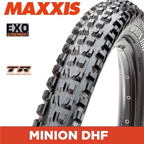 Tyre Maxxis Minion DHF 26x2.35 Exo TR Folding Tyre Maxxis Minion DHF 26x2.35 Exo TR Folding