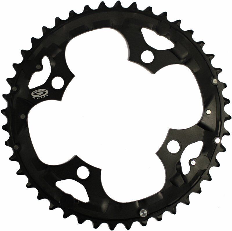 Chainring Shimano FC-M590 Deore 9-Speed 44T Black Chainring Shimano FC-M590 Deore 9-Speed 44T Black