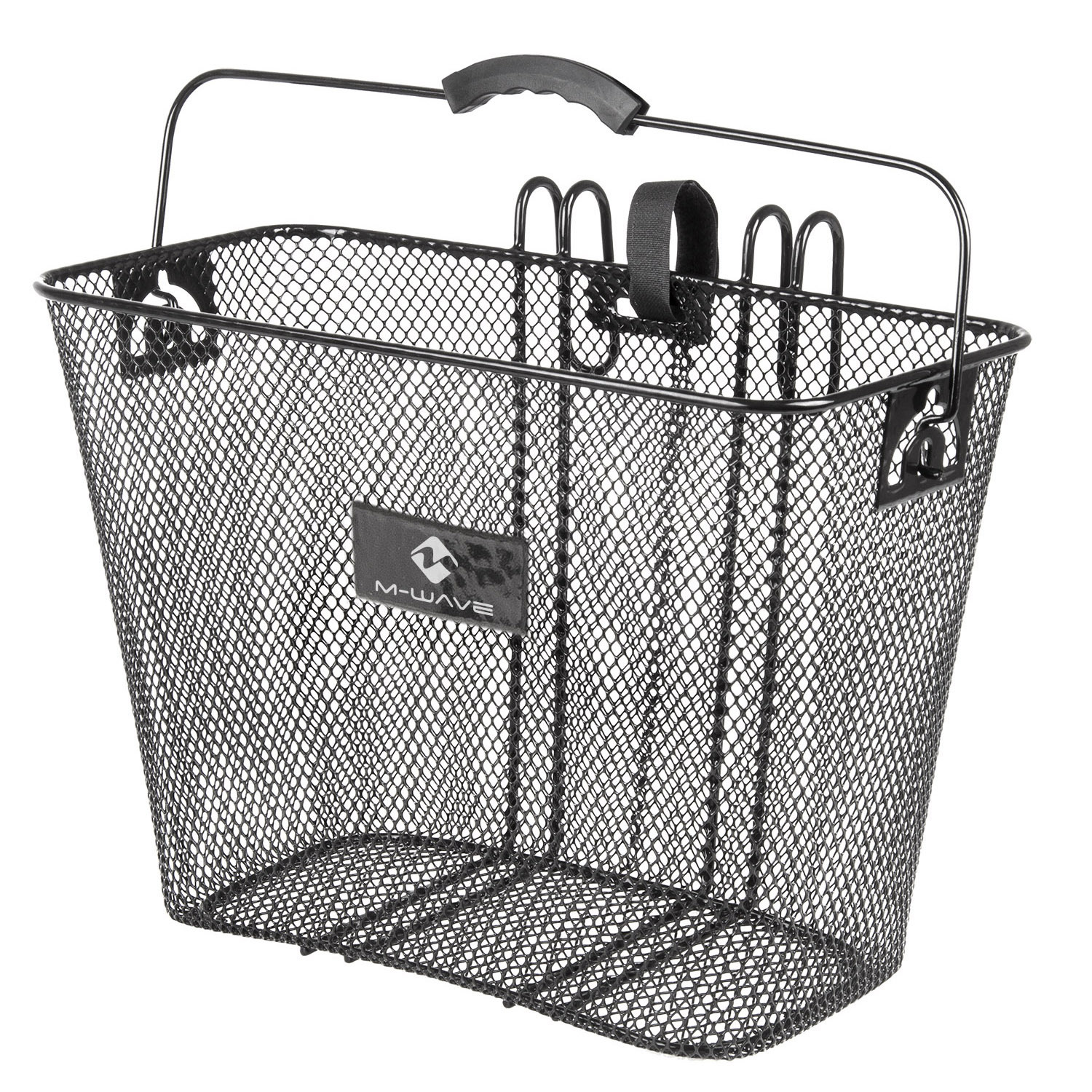 Wire Bike Basket Front or Rear with Hanging Hooks Wire Bike Basket Front or Rear with Hanging Hooks