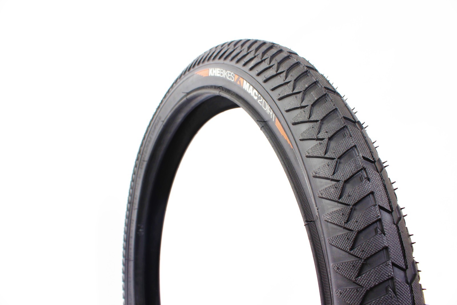 Khe Bmx Bike Tyre Mac2+, Black, 20"X2.3", Dirt Khe Bmx Bike Tyre Mac2+, Black, 20"X2.3", Dirt