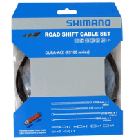 Gear Cable Set Shimano Dura-Ace R9100 Series Polymer Black