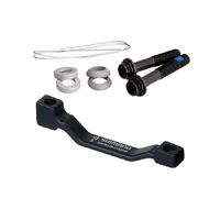 Disc Brake Mount Adaptor Shimano 180mm SM-MA-F180P/PC Caliper: Post F/Fork: Post Front