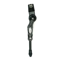 Kickstand Alloy Adjustable Heavy Duty Black 24"-28" for E-Bike