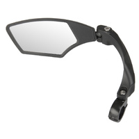 Bicycle Mirror Spy Space Anti Glare Adjustable Left Hand Handlebar Fit