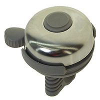 Bicycle Bell Rotary Action Steel Chrome