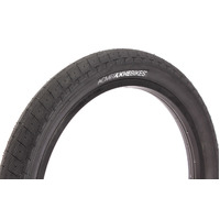 KHE BMX Bike Tyre ACME, 20" x 2.40", Black-Black Sidewall