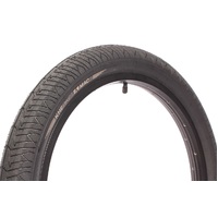 KHE BMX Bike Tyre Street-Park Mac3, 20" x 2.40", Black-Black Sidewall