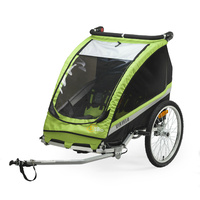 Bicycle Trailer ONLY Via Velo Branded Kids Bike Trailer For 1 or 2 Children