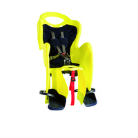 Mammacangura Rear Child Bicycle Carrier Model Mr Fox - High Viz