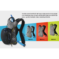 Nooyah Reflect 360 hydration packsack for cycling,running,3 colors
