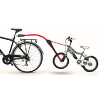 Trail 'N Fun Bike Tow Bar Bike Trailer Red Steel Suits 10 Inch-20 Inch Bicycles