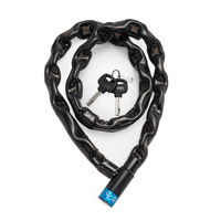  Bike Lock Chain  6Mmx1000Mm With Two Keys Bulk Packed In Polybag