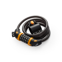  Bike Lock Combination 5 Digit Combo W/Mounting Bracket 1000Mmx10Mm Via Velo Brand