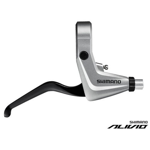 Brake Levers Shimano Alivio BL-T4010 Silver 3-Finger Brake Levers Shimano Alivio BL-T4010 Silver 3-Finger