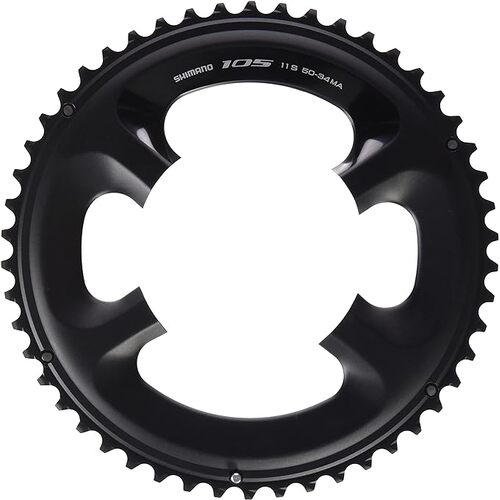 Chainring Shimano FC-5800 50T MA 11-Speed for 50-34T Black Chainring Shimano FC-5800 50T MA 11-Speed for 50-34T Black