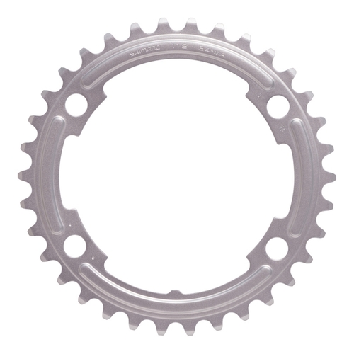 Chainring Shimano FC-5800 11-Speed 34T for 50-34T Silver Chainring Shimano FC-5800 11-Speed 34T for 50-34T Silver
