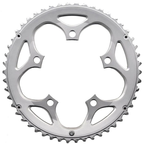 Chainring Shimano  FC-4550-S Tiagra 9-Speed 50T Silver Chainring Shimano  FC-4550-S Tiagra 9-Speed 50T Silver