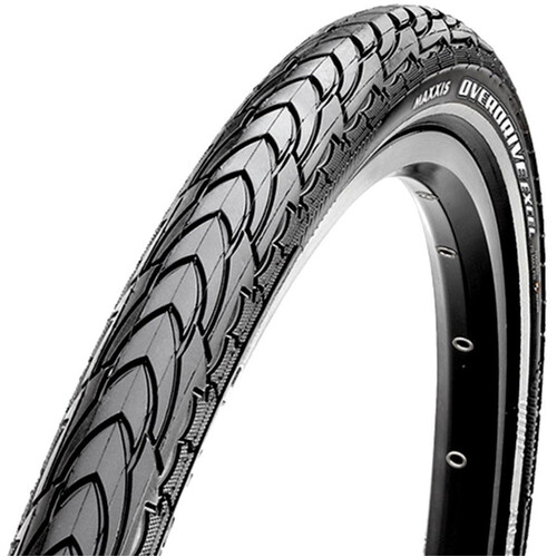 Tyre Maxxis Overdrive Excel Wirebead 700x40C 60TPI Silkshield w/Reflective Strip Tyre Maxxis Overdrive Excel Wirebead 700x40C 60TPI Silkshield w/Reflective Strip