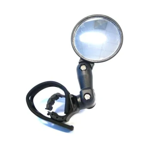 Universal 3D Bicycle Mirror – 50mm Lens for Handlebar, Stem & Bar End Mount Bicycle Mirror 3D 50mm Universal fits H/Bar, H/Bar Stem and Bar End