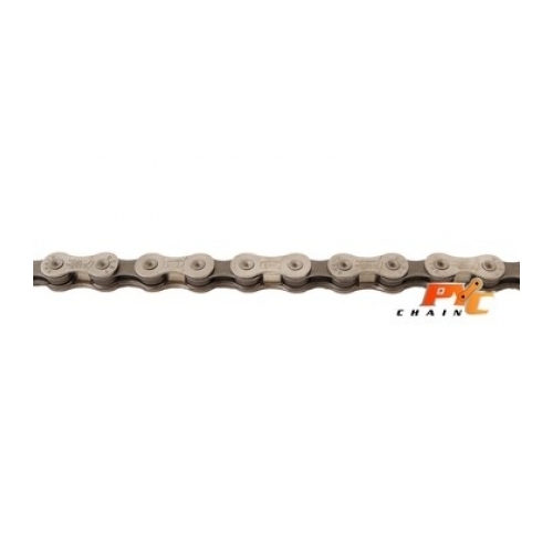 General Bicycle Chain 1/2X3/32X116L W/Quick Connector CT830, Brown/Dark Silver 6-12-18sp