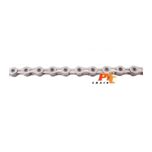 Bicycle Chain 1/2x11/128x116L 10-20-30 speed W/Quick Connector CT820-10S Silver/Silver