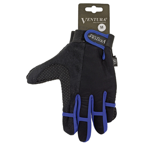 Ventura Gloves Full Finger Gel Padding Medium