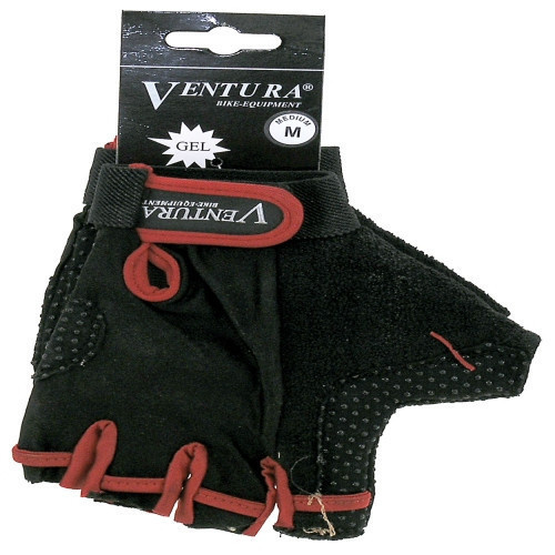 Ventura Gloves - Half Finger Gel Padding Ventura Gloves - Half Finger Gel Padding